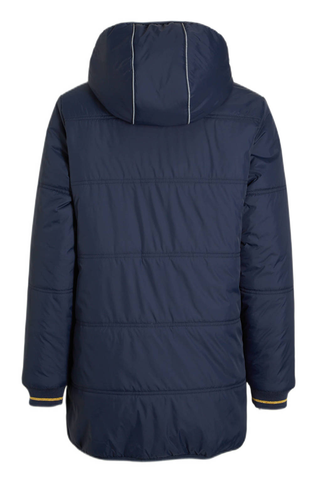 anytime reversible winterjas blauw