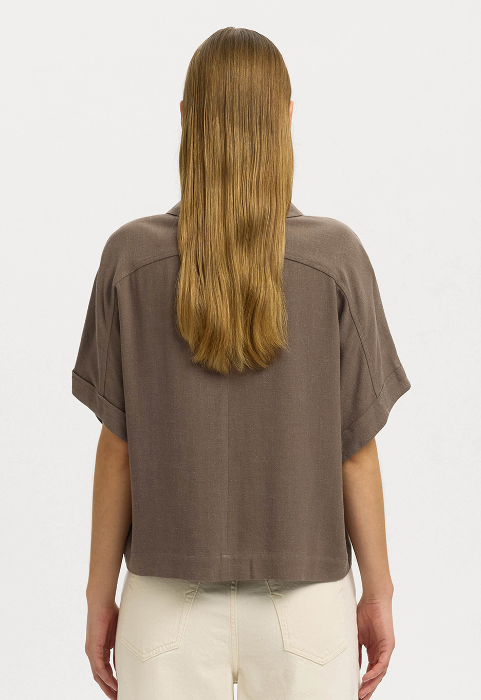 Selected Viva Cropped Blouse