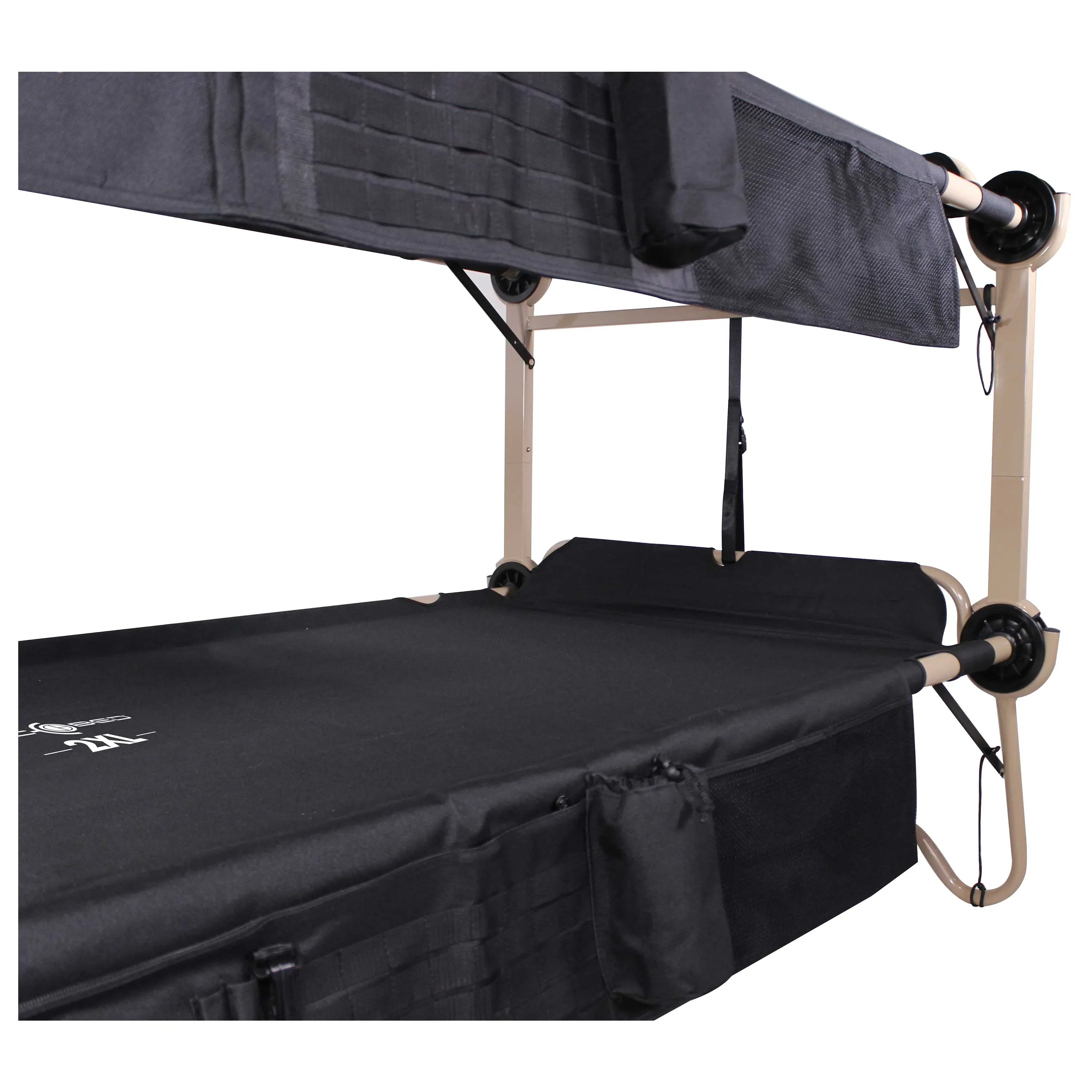 Disc-O-Bed -  Feldbett 2XL mit Seitentaschen