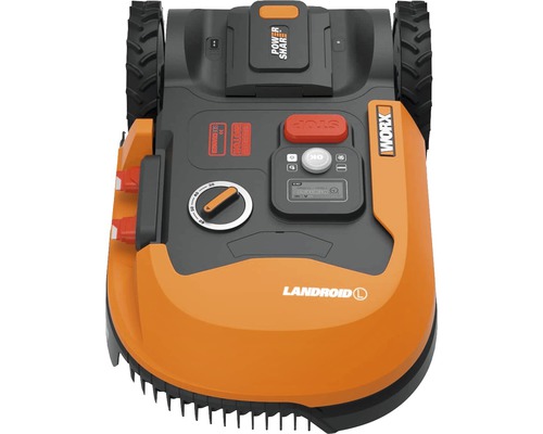 WORX 20V accu robotmaaier Landroid L1000 20 cm/1.000 m² met app WR147E.1, incl. installatiemateriaal