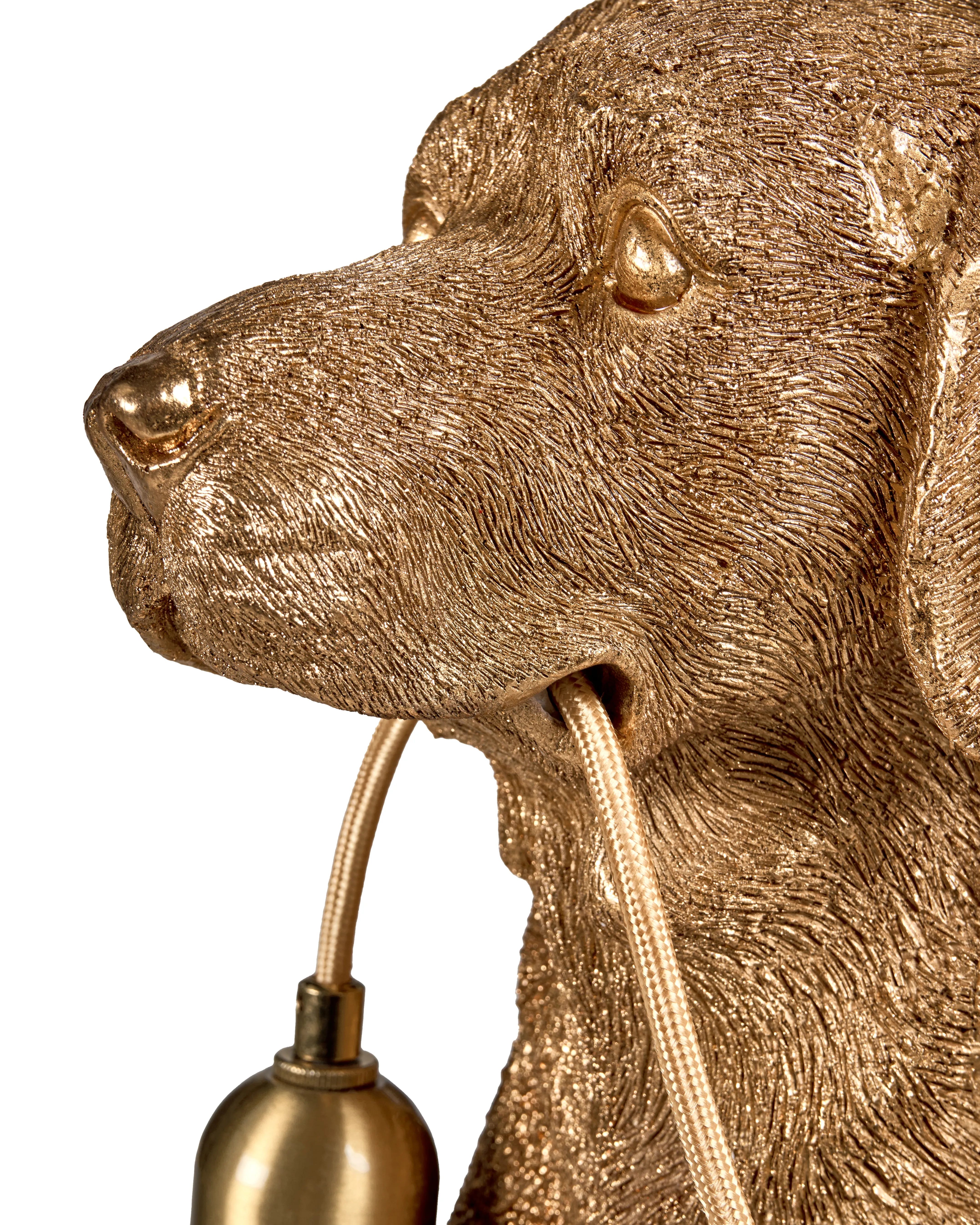 Tafellamp Hond MARLEY Goud
