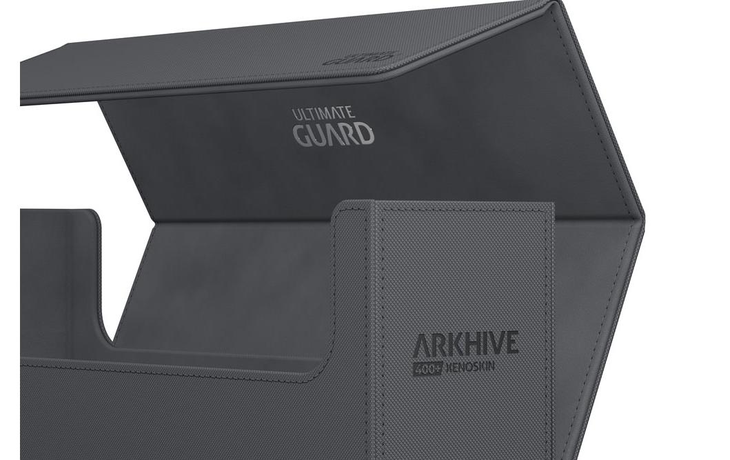 Kartenbox XenoSkin Arkhive Monocolor 400+ GrauHochwertige Box für Sammelkarten in Standardgrösse