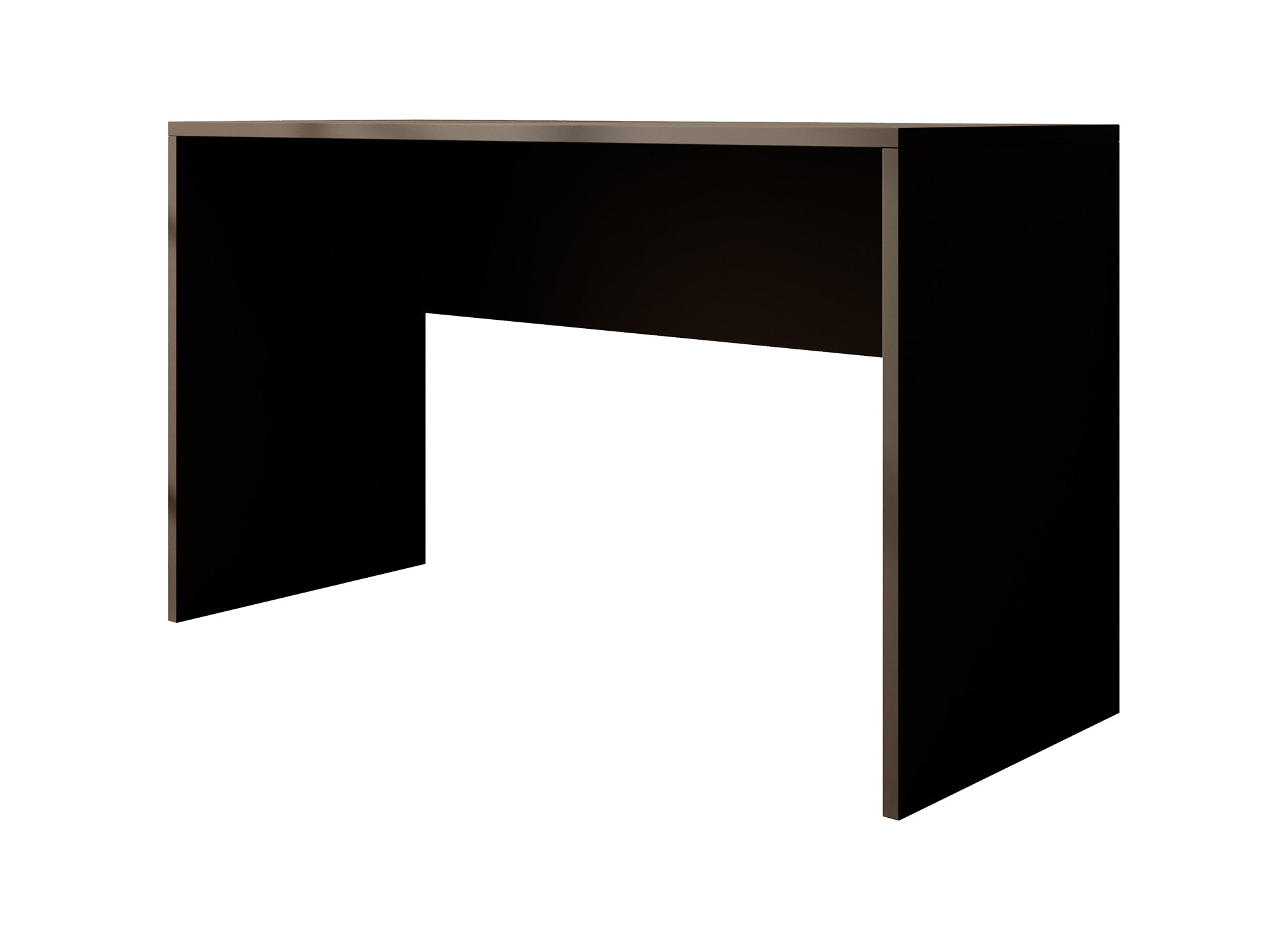 Meubella - Bureau Apoda 2 - Zwart - 130 cm