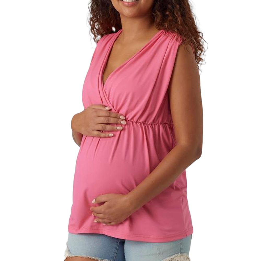 Mamalicious Débardeur d'allaitement Rose Femme Mamalicious Zorina