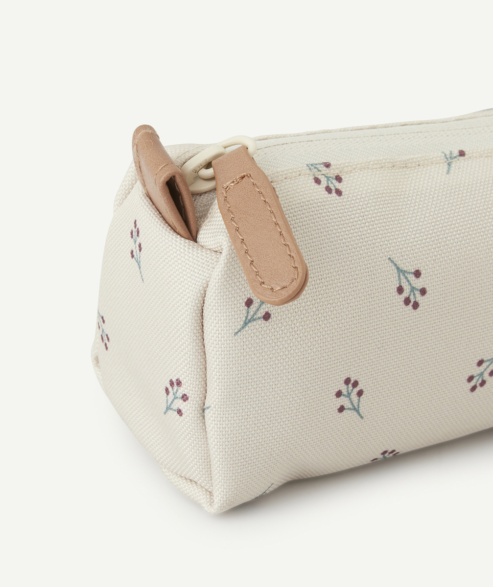 FRESKTROUSSE BEIGE IMPRIMÉE PETITES BAIES EN PLASTIQUE RECYCLÉ ENFANT