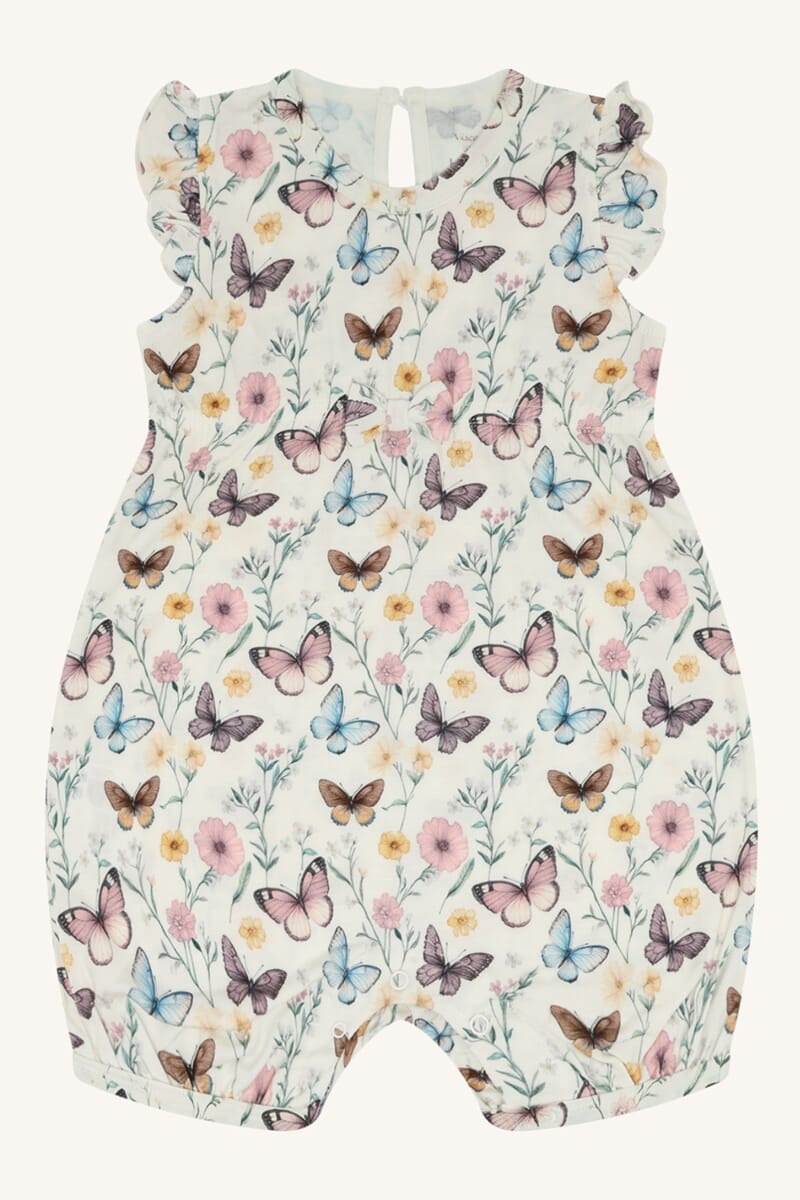 Milu Heldrakt Butterfly ivory - Hust & Claire - Rumpetroll