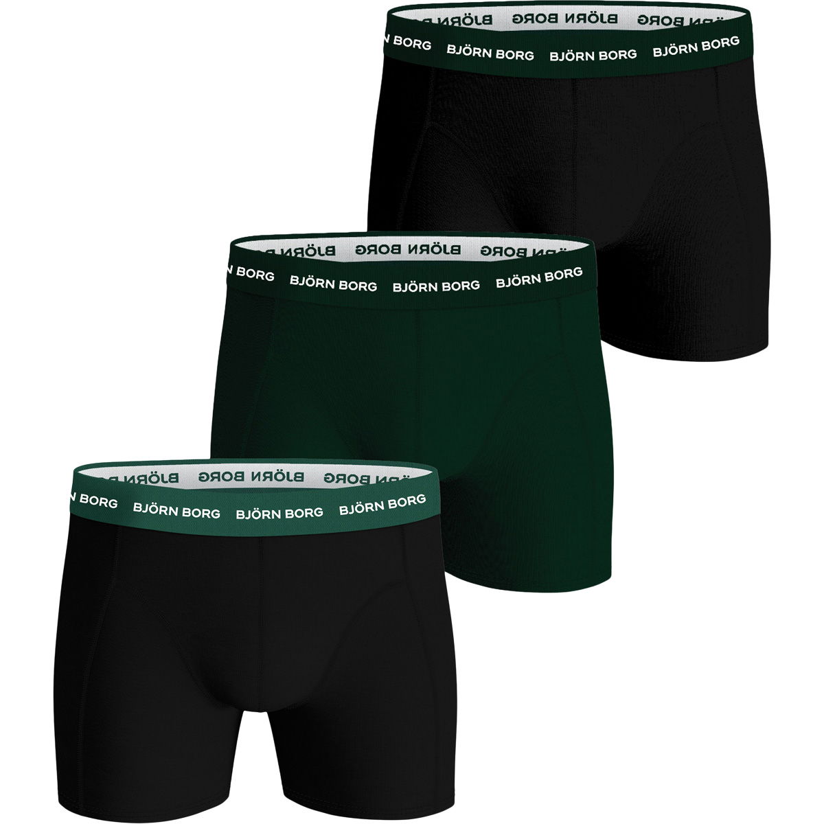 Björn Borg Cotton Stretch 3-Pak Boxershorts Herre