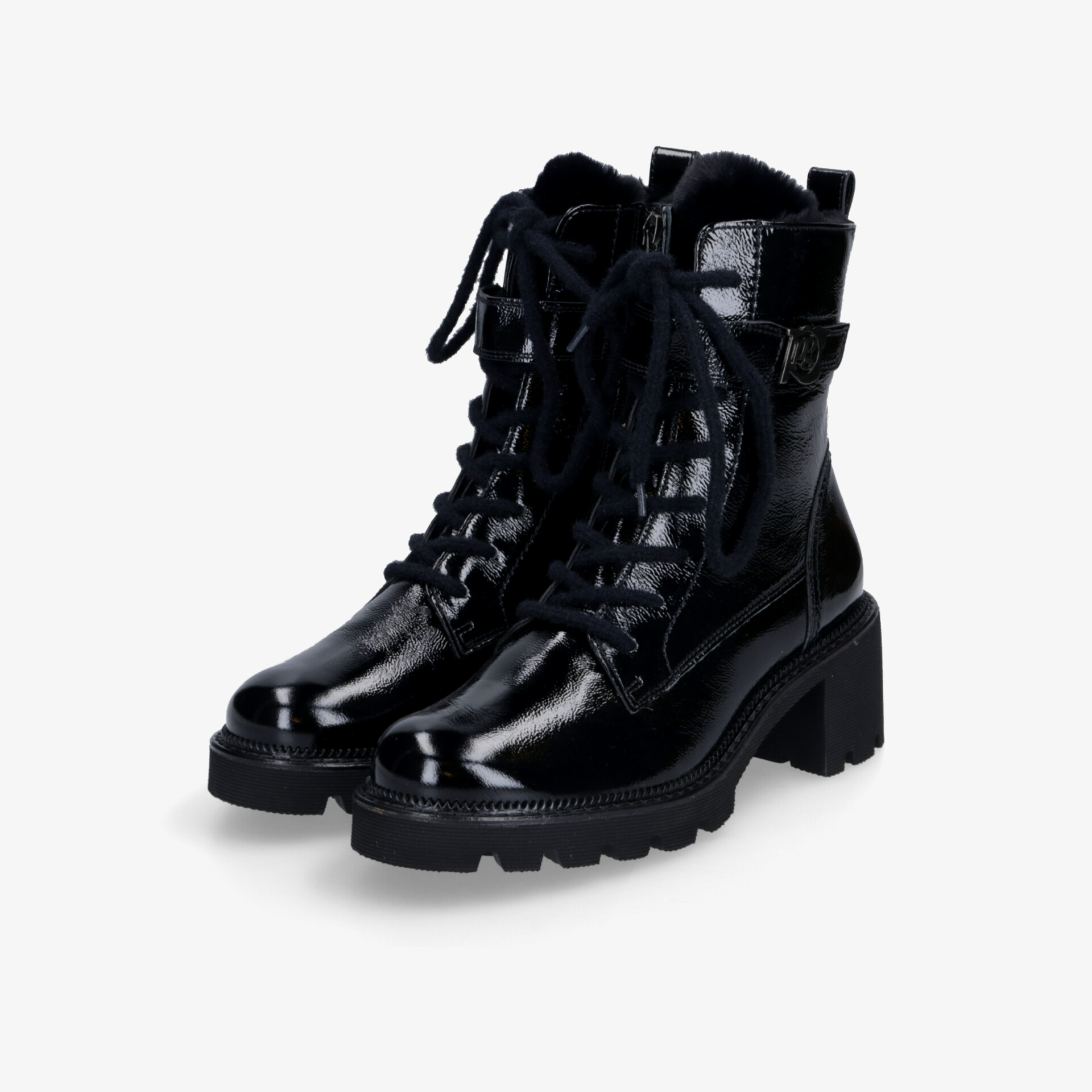 paul green Unisex Biker Boots schwarz