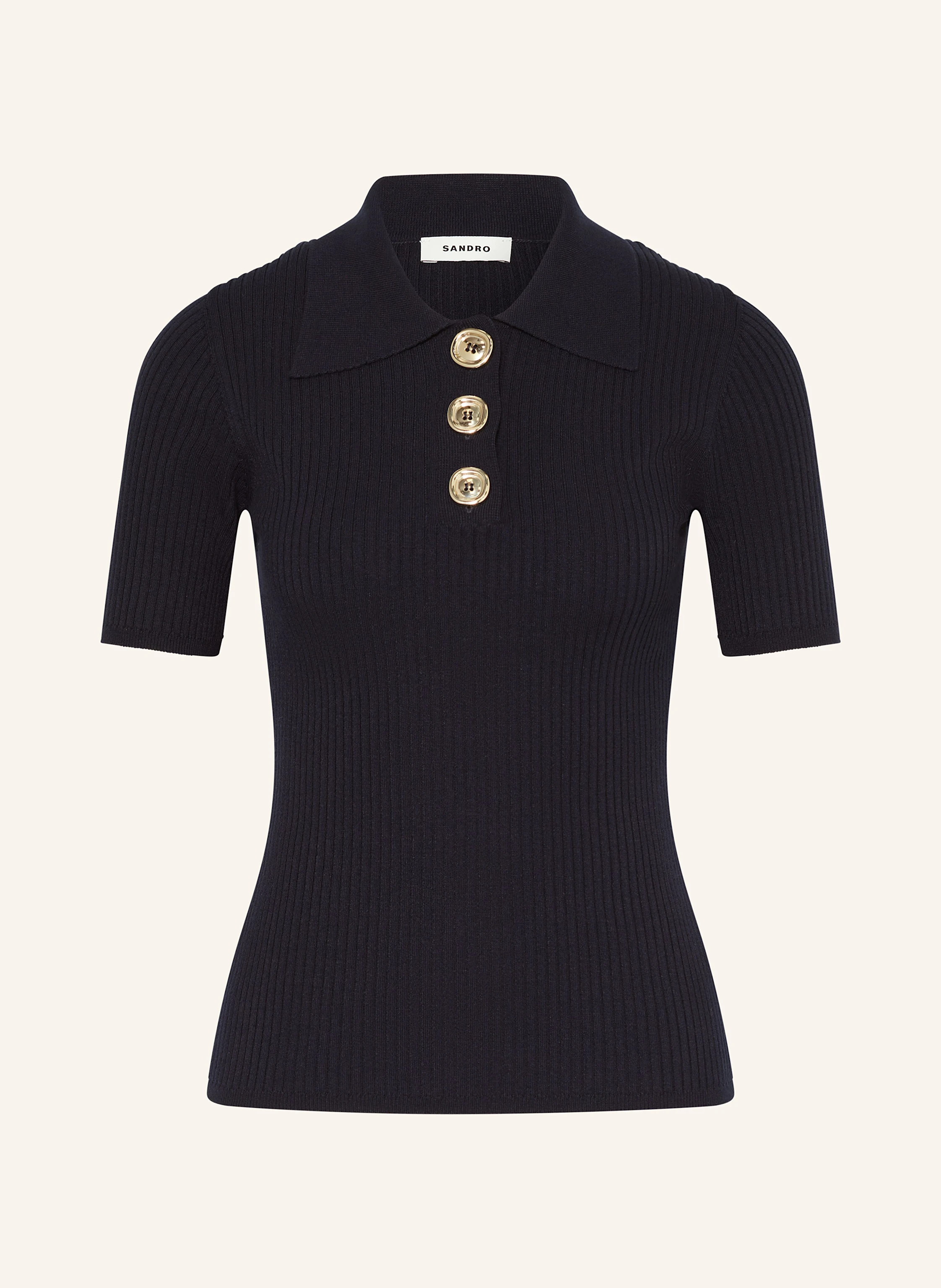 SANDRO Strickshirt