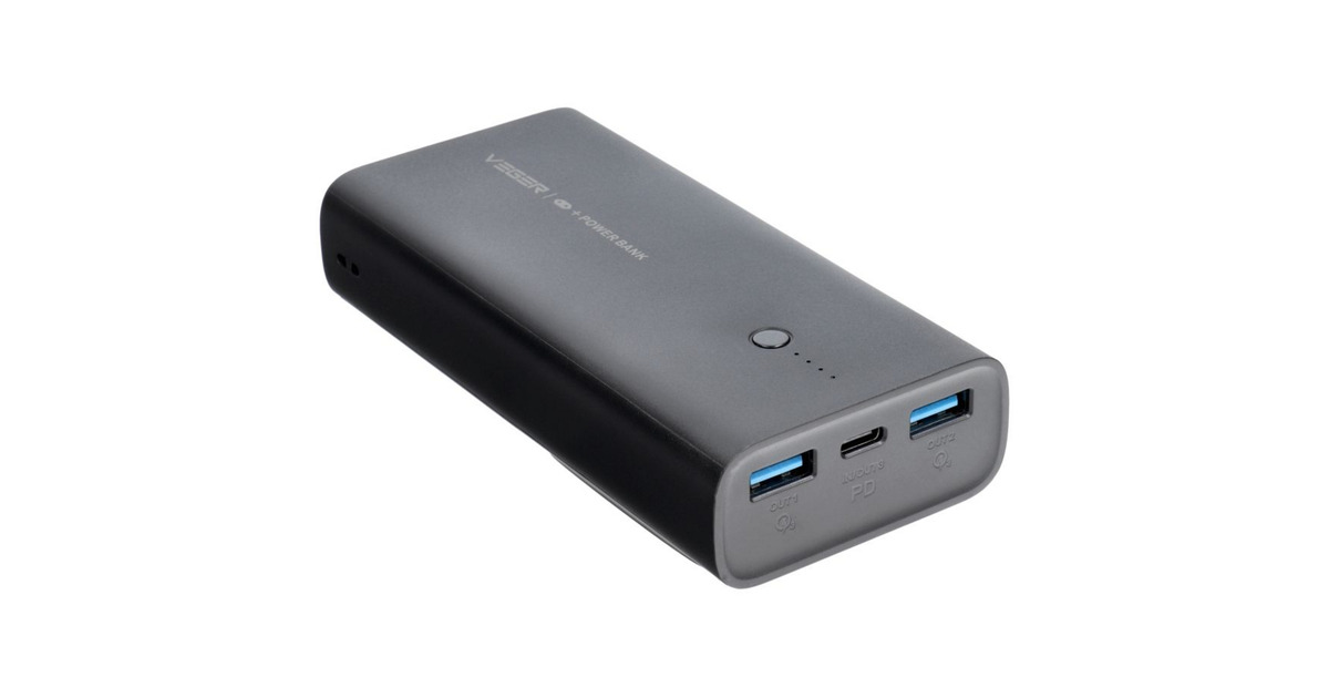 VEGERACE100 powerbank 10.000mAh  (Zwart)