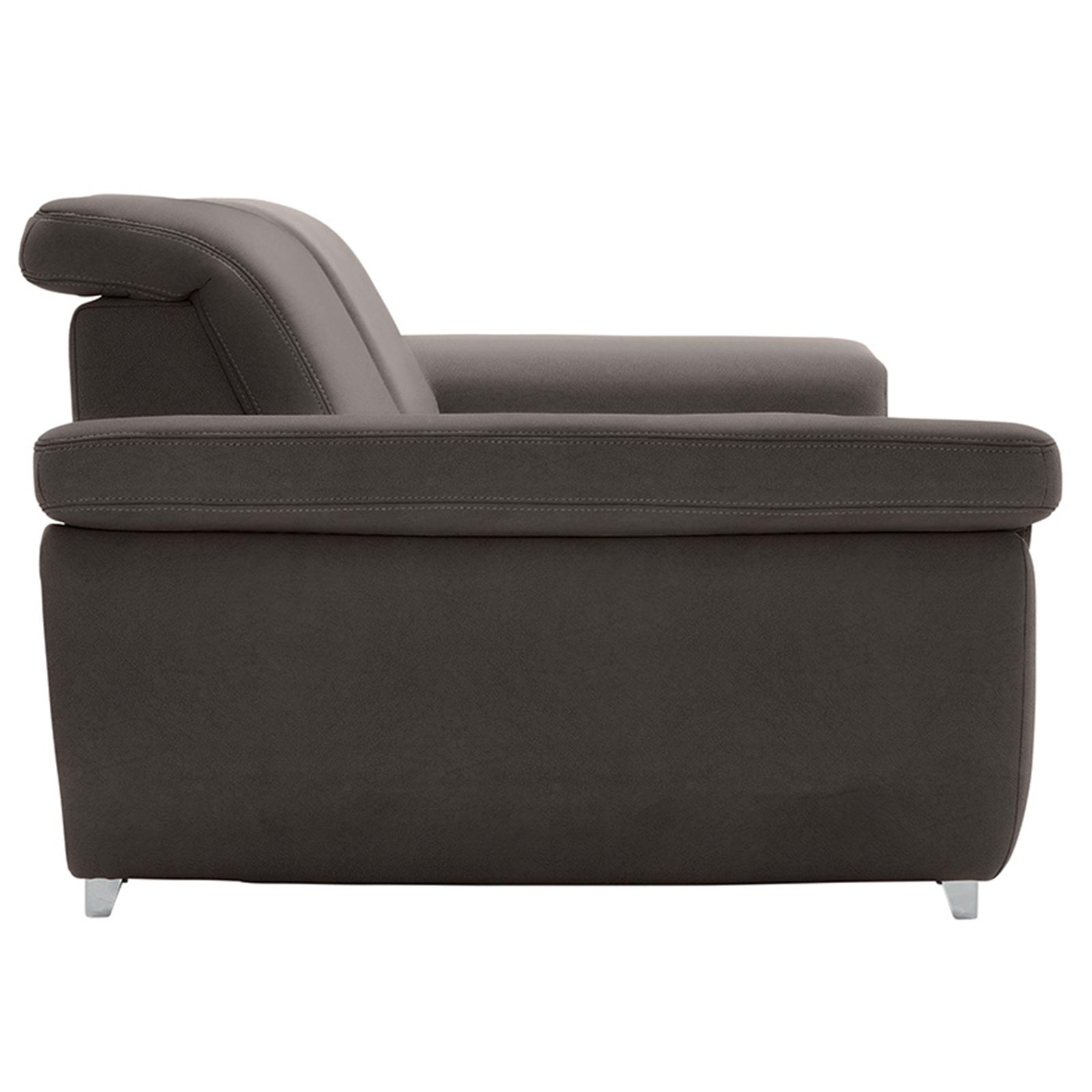 polsterpower 2,5-Sitzer Boxspringsofa - Saddle anthrazit - Basismodell