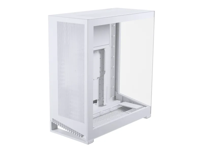 Phanteks NV7 - FT - udvidet ATX - sidepanel med vindue (hærdet glas) - ingen strømforsyning (ATX) - hvidmatteret - USB/Lyd