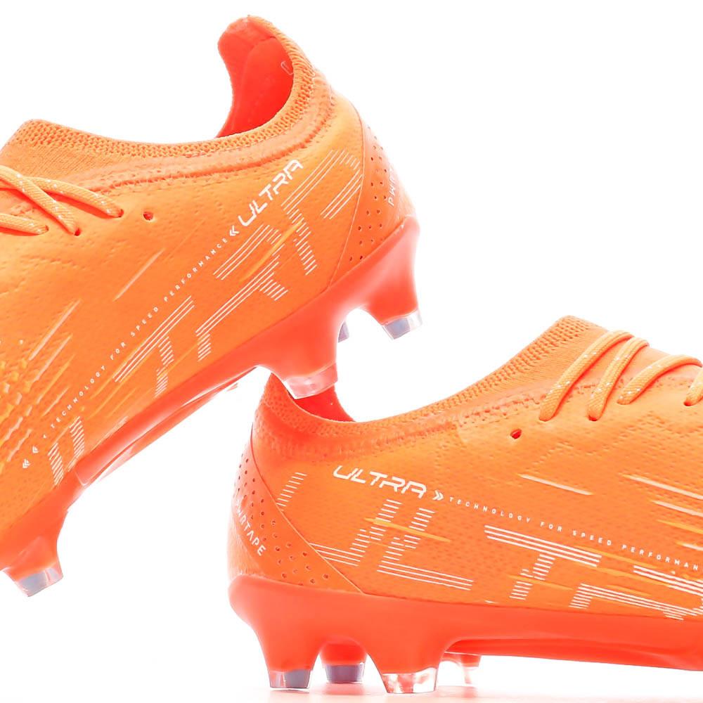 Puma Chaussures de football Orange Junior/Homme Puma Ultra Ultimate