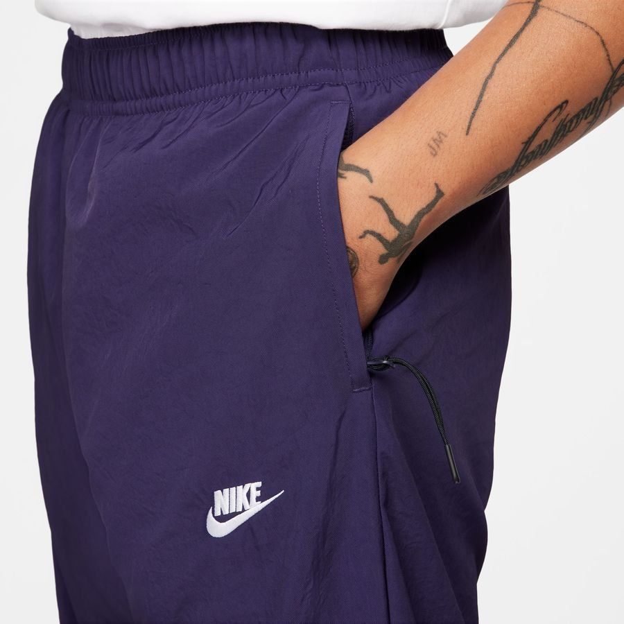 Nike Bas de Survêtement Coupe-Vent Woven - Violet/Blanc