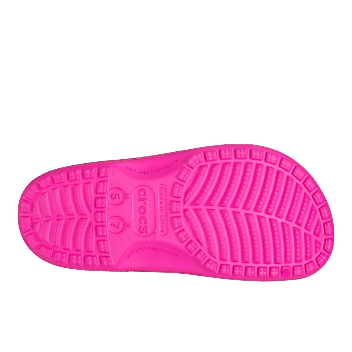 CROCS-Classic_neon-Sabot d'eau - Talon plat - Fuchsia