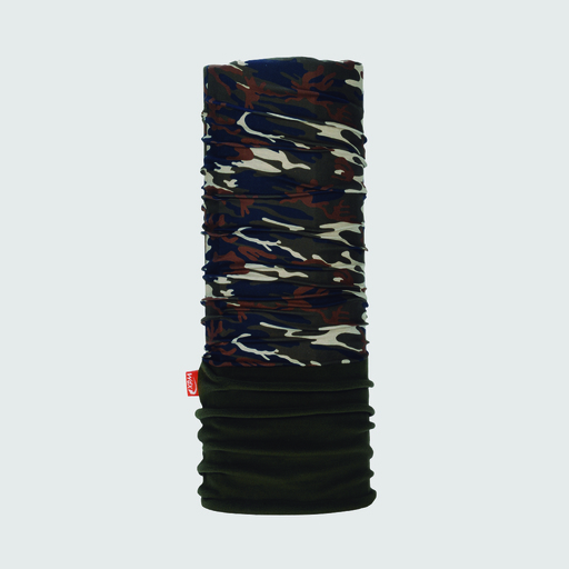 Braga De Cuello Com Camuflagem Polar Polarwind Cáqui