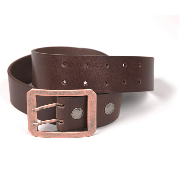 Helstons - Ceinture Double D Marron