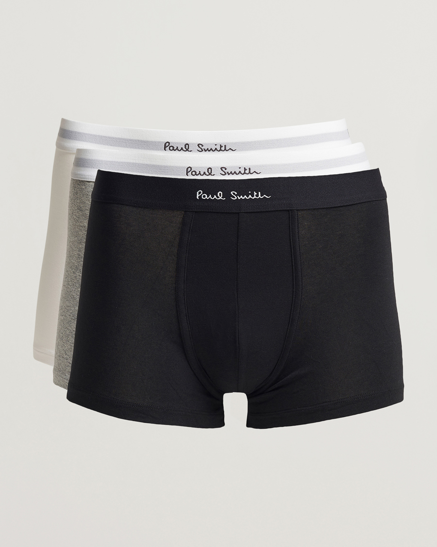Paul Smith 3-Pack Trunk White/Black/Grey