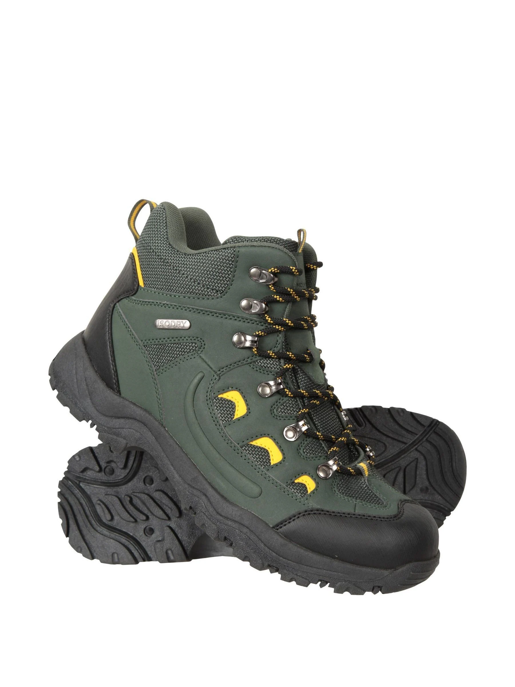 Lichtgroen - Mountain Warehouse - Adventurer - Waterdichte wandelschoenen voor heren
