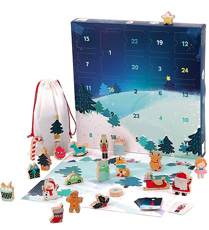 Vilac Adventskalender - F?l og Find / Bingo