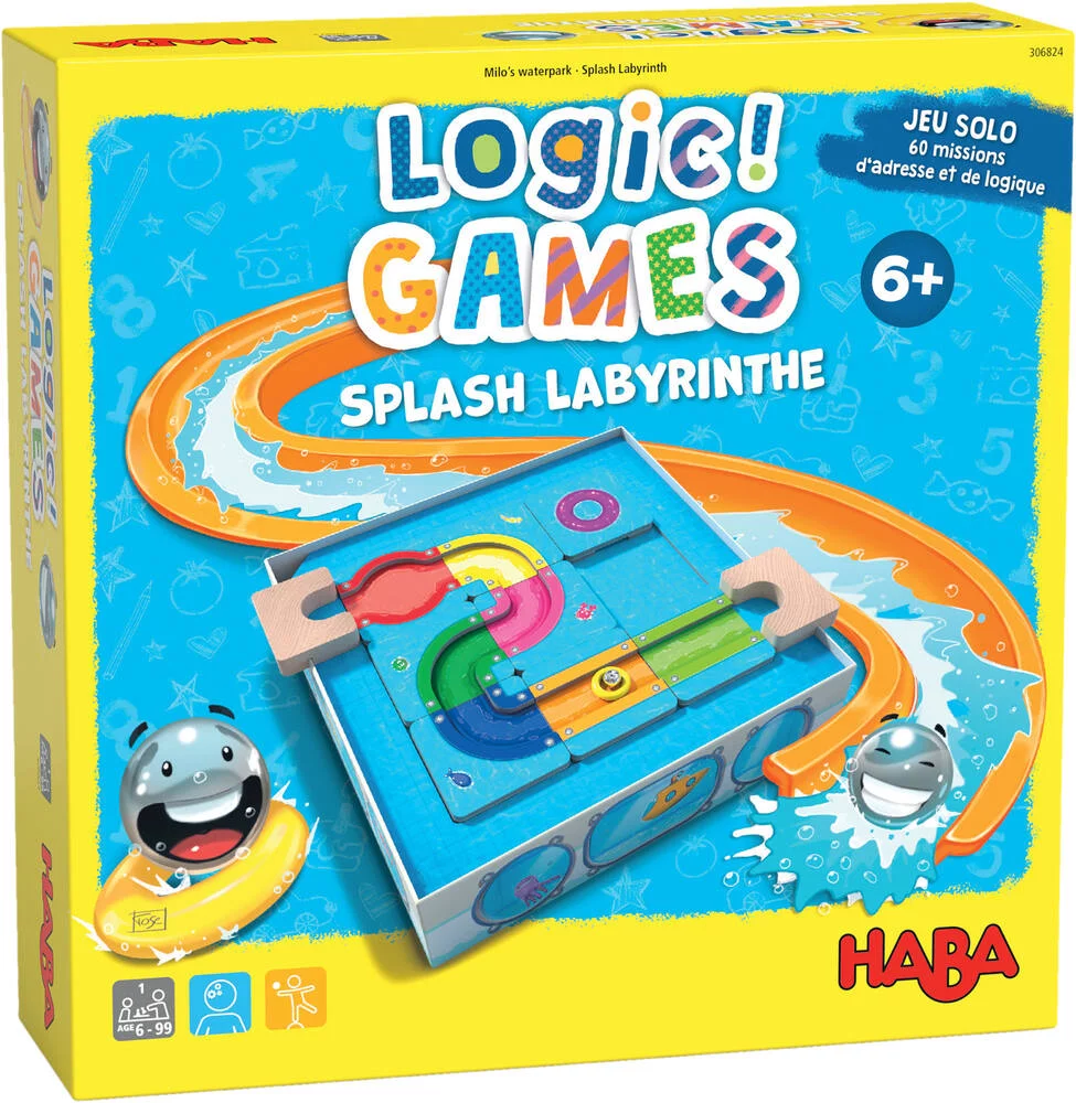 LOGIC  GAMES SPLASH LABYRINTHE