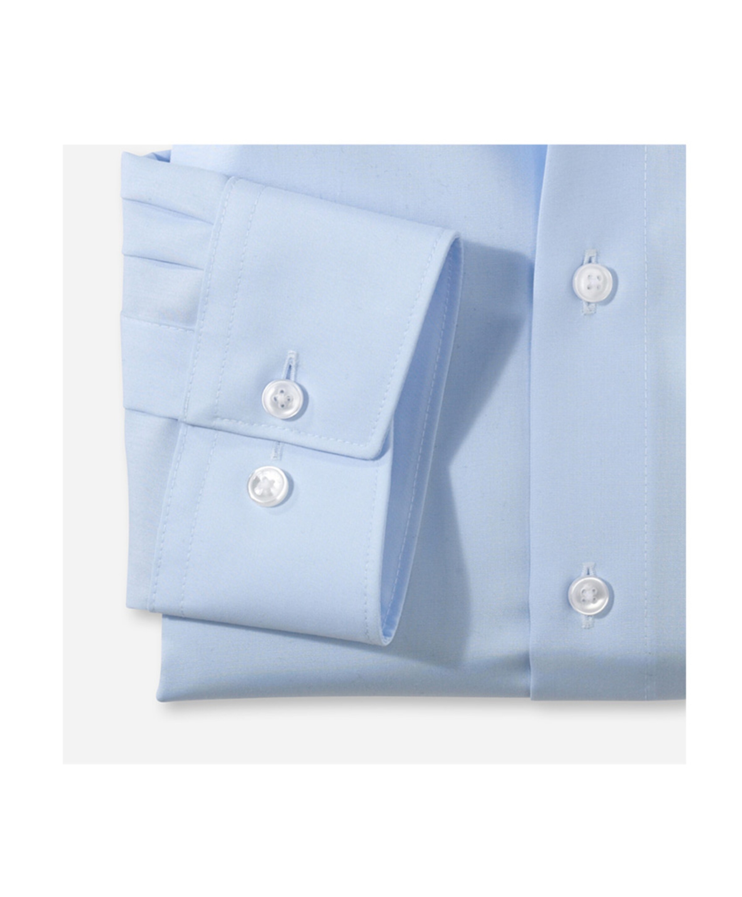 Olymp Comfort Fit Luxor Heren overhemd lange mouw blauw