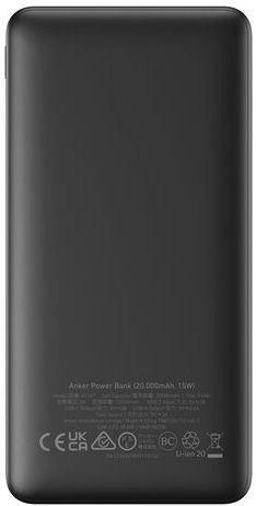Anker 326 PowerCore Powerbank 20000 mAh - Zwart - USB-A en USB-C