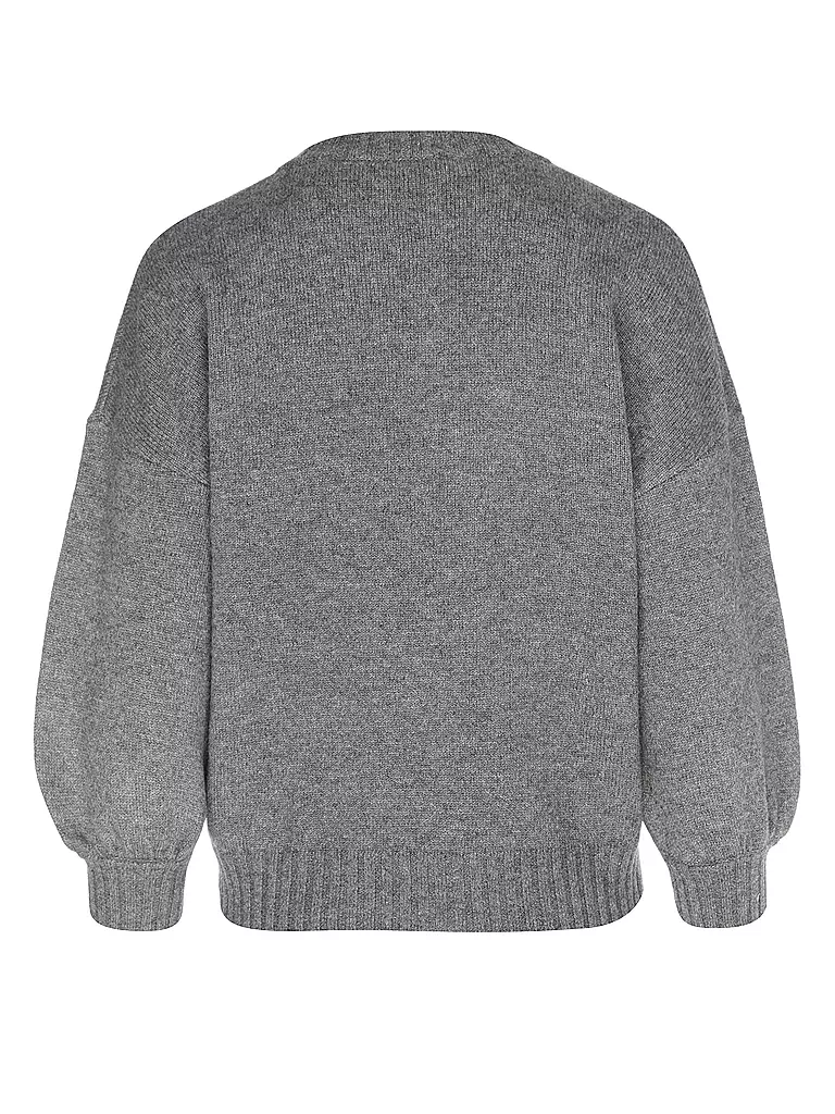 DAVIDA Kaschmirpullover grau