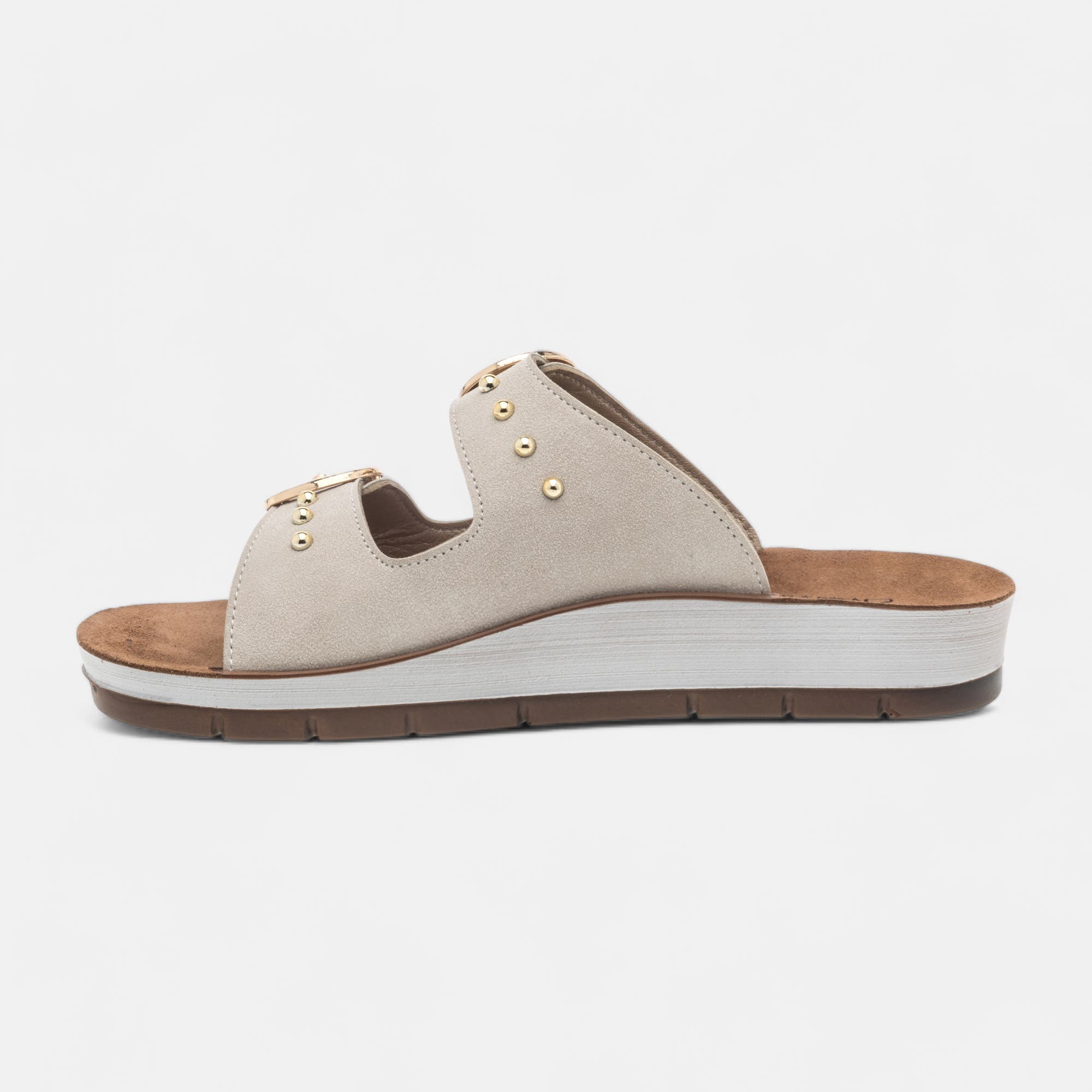 Mules Femme beige