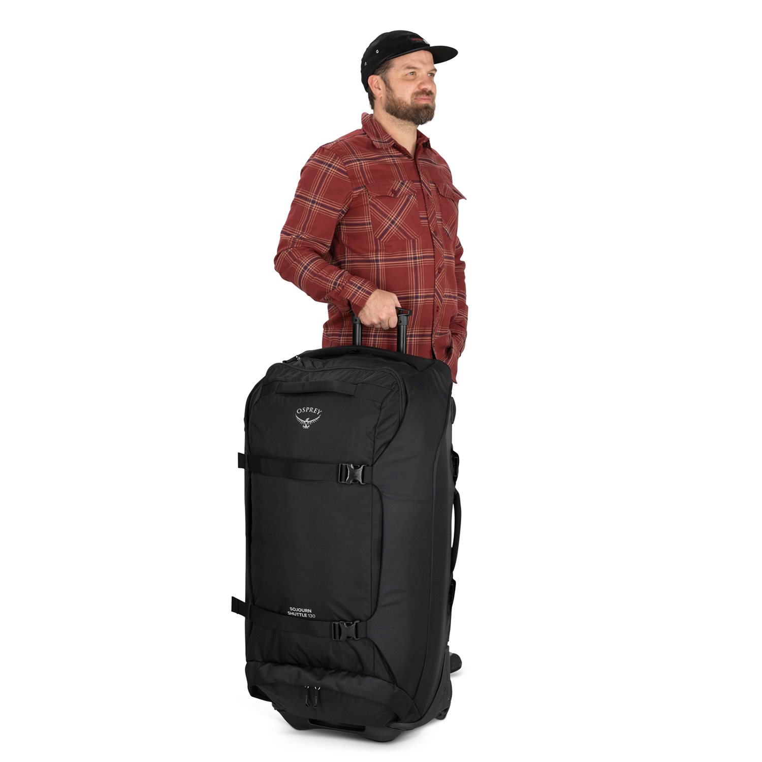 Osprey Sojourn Shuttle Wheeled Duffel 130L koseret green