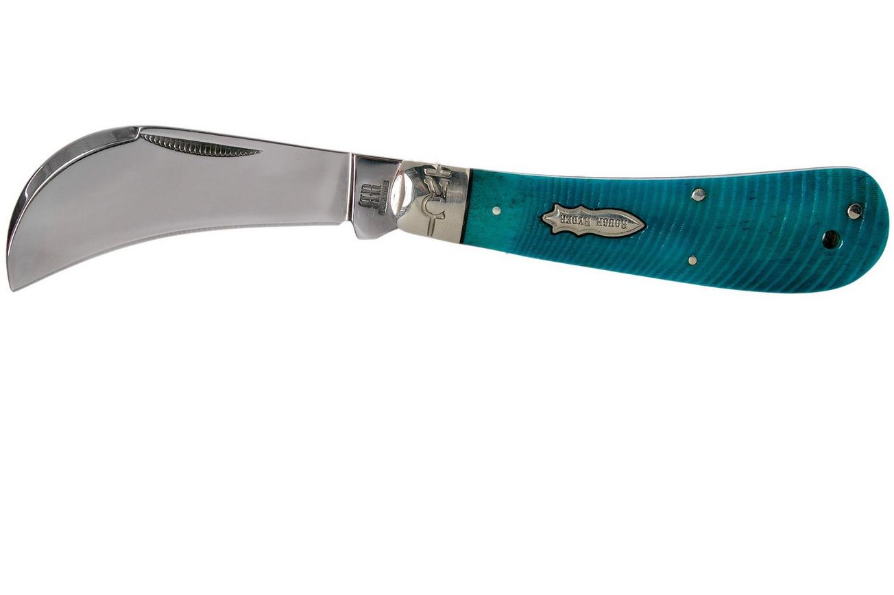 Rough Ryder Black & Blue Hawkbill RR2121 zakmes
