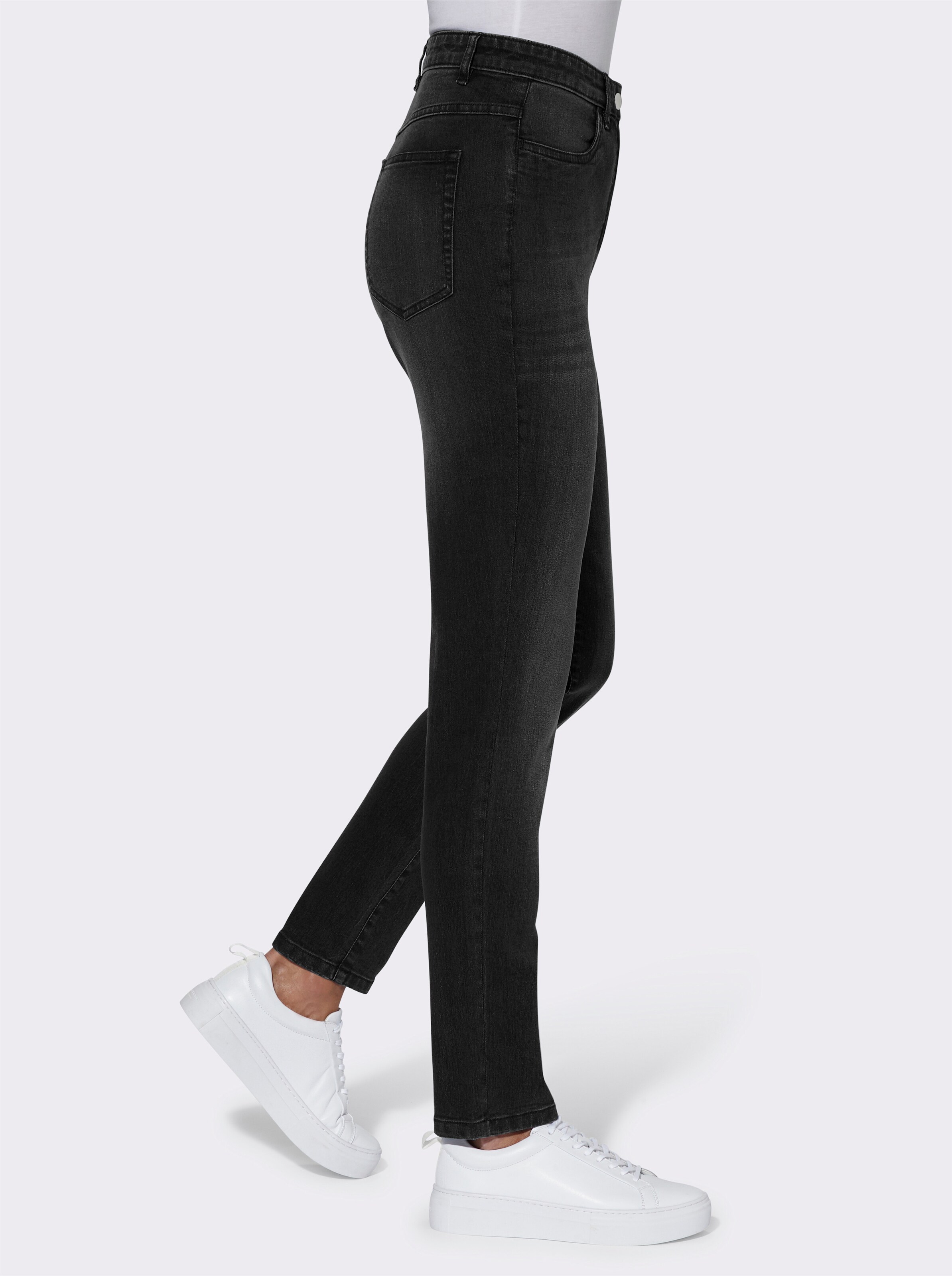 High-waist-Jeans