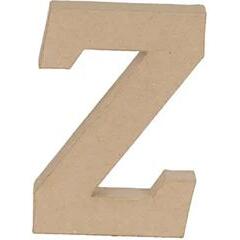 Lettre Z kraft 20cm - Kraft
