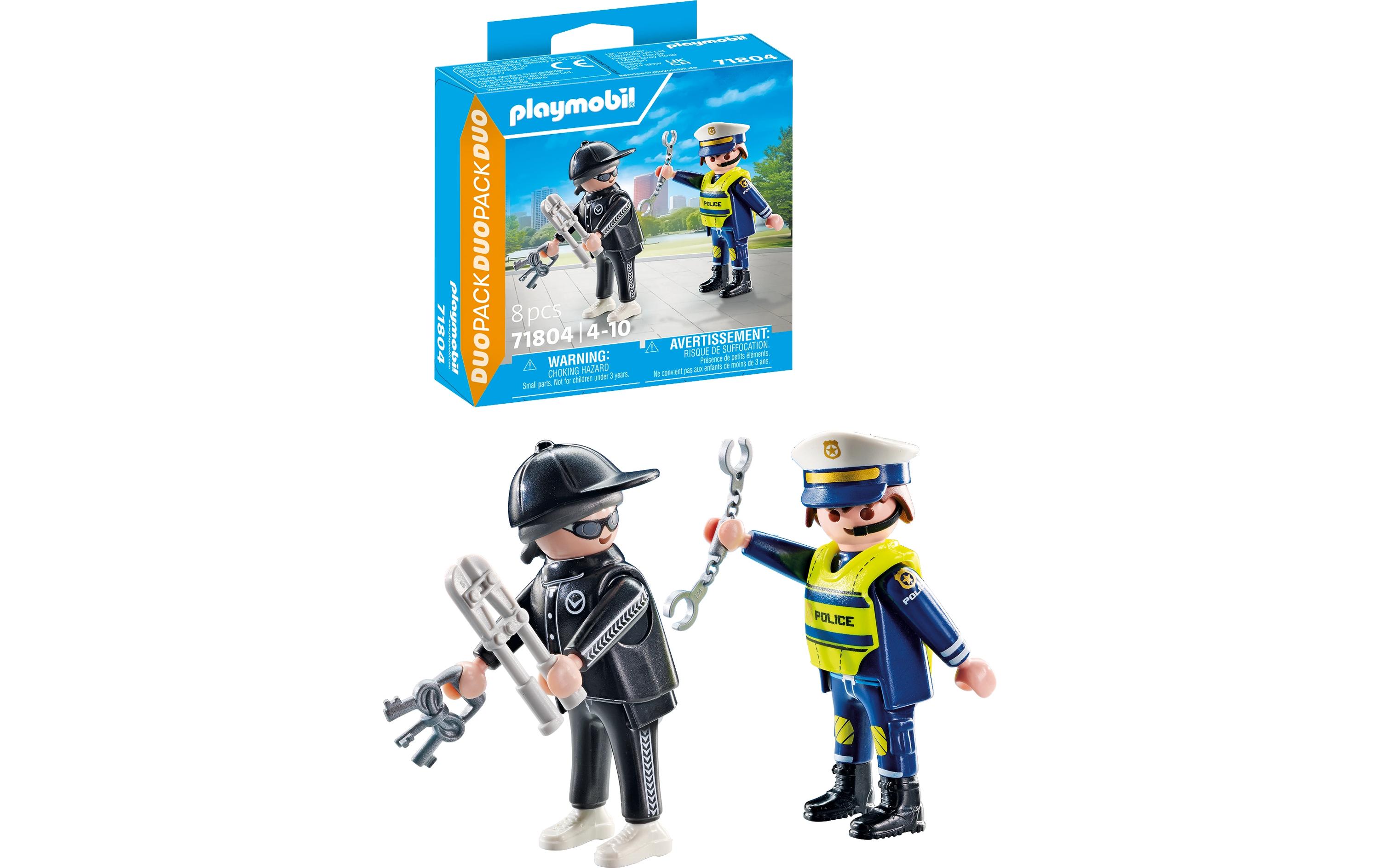 Duo Pack Polizist und Einbrecher 71804Spielfiguren-Set