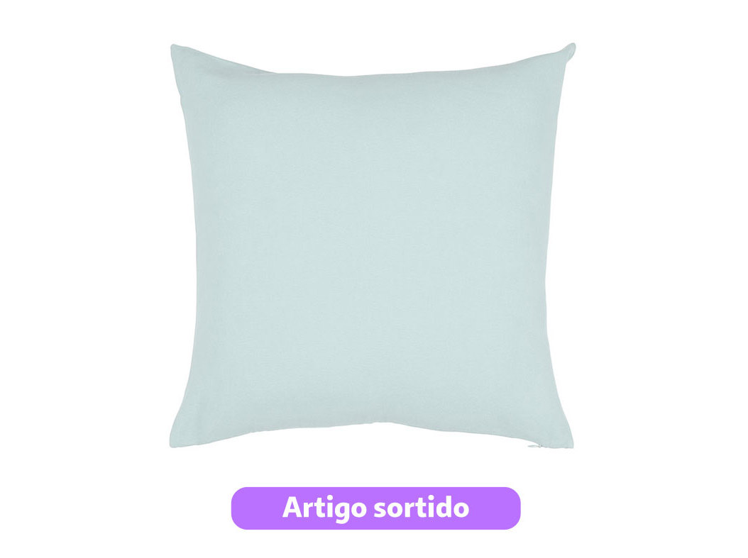 ALMOFADA ACTUEL 40X40CM CORES SORTIDAS