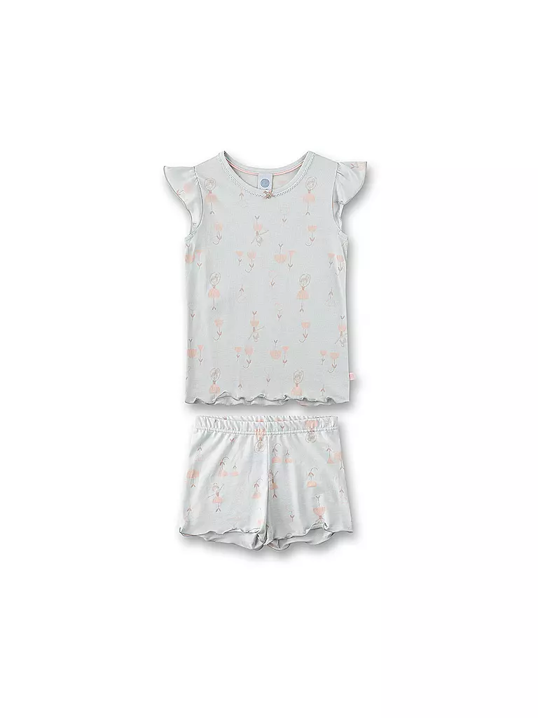 SANETTA Mädchen Pyjama hellblau