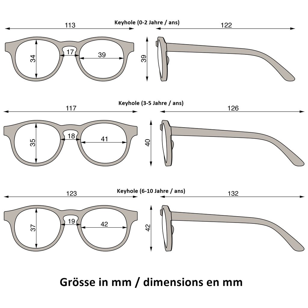 BabiatorsBabiators   Screen Savers Keyhole Brille black ops 6-10 Jahre