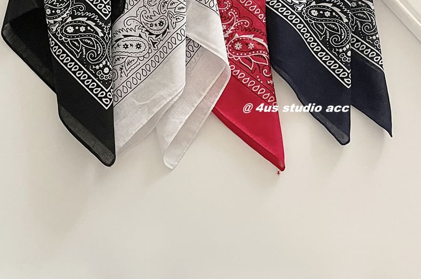 4.4 STUDIO - Paisley Print Hoofddoek