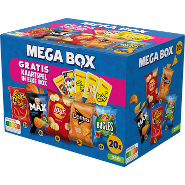 Lay's Mega Box Multipack Chips 20 pack