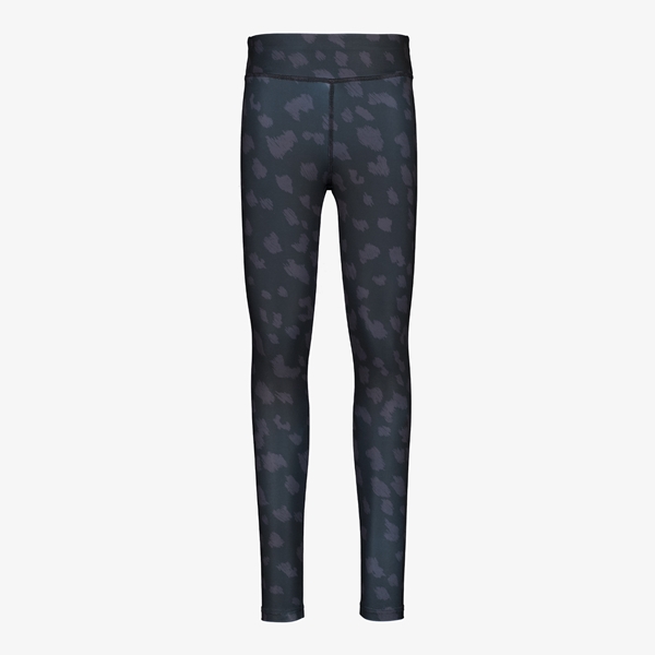 Osaga meisjes sportlegging met luipaardprint zwart