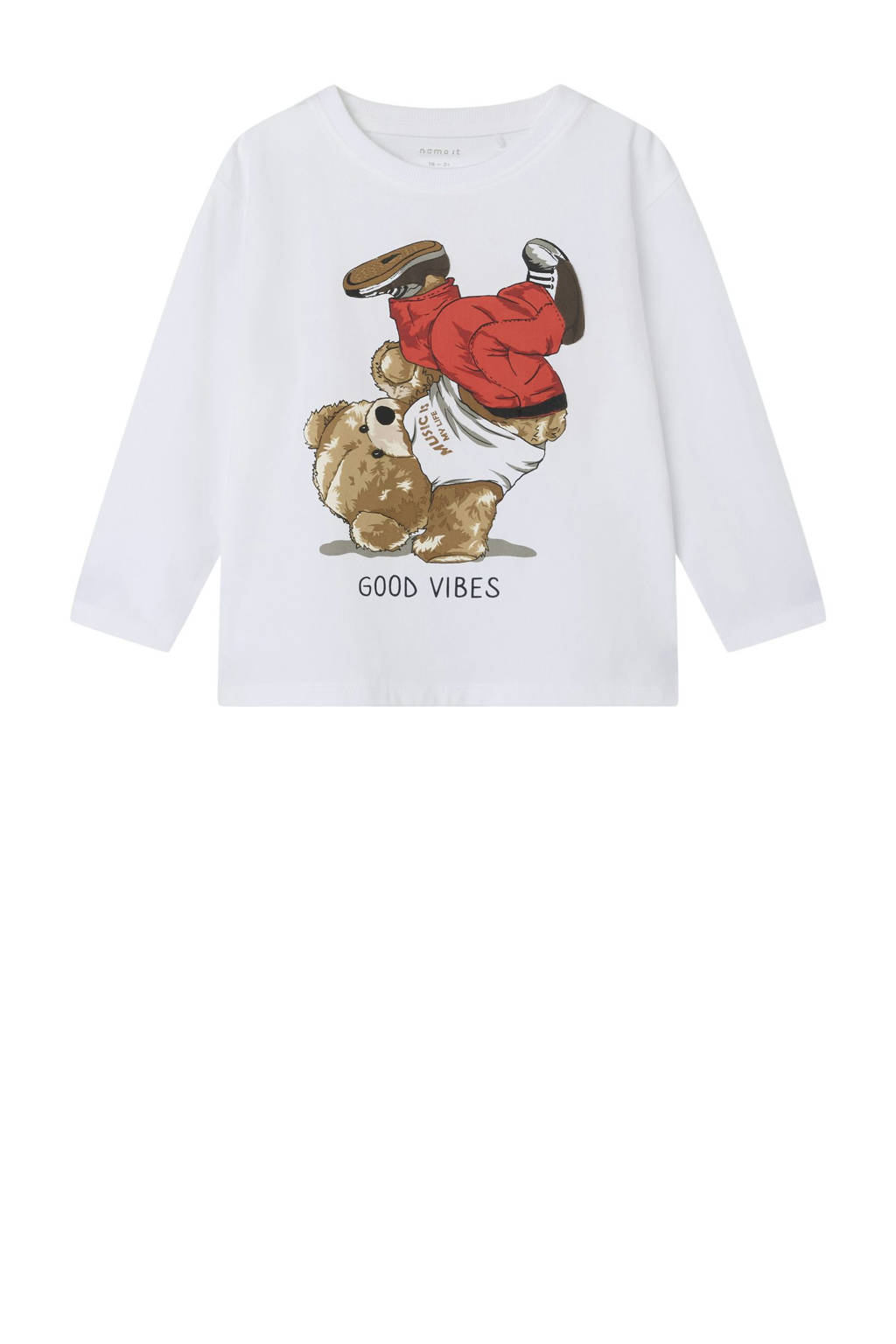 NAME IT longsleeve wit