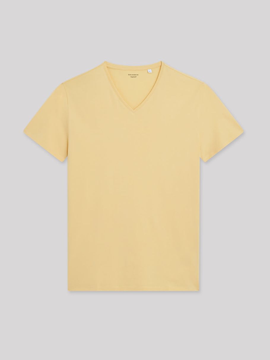 Tee-shirt col v uni