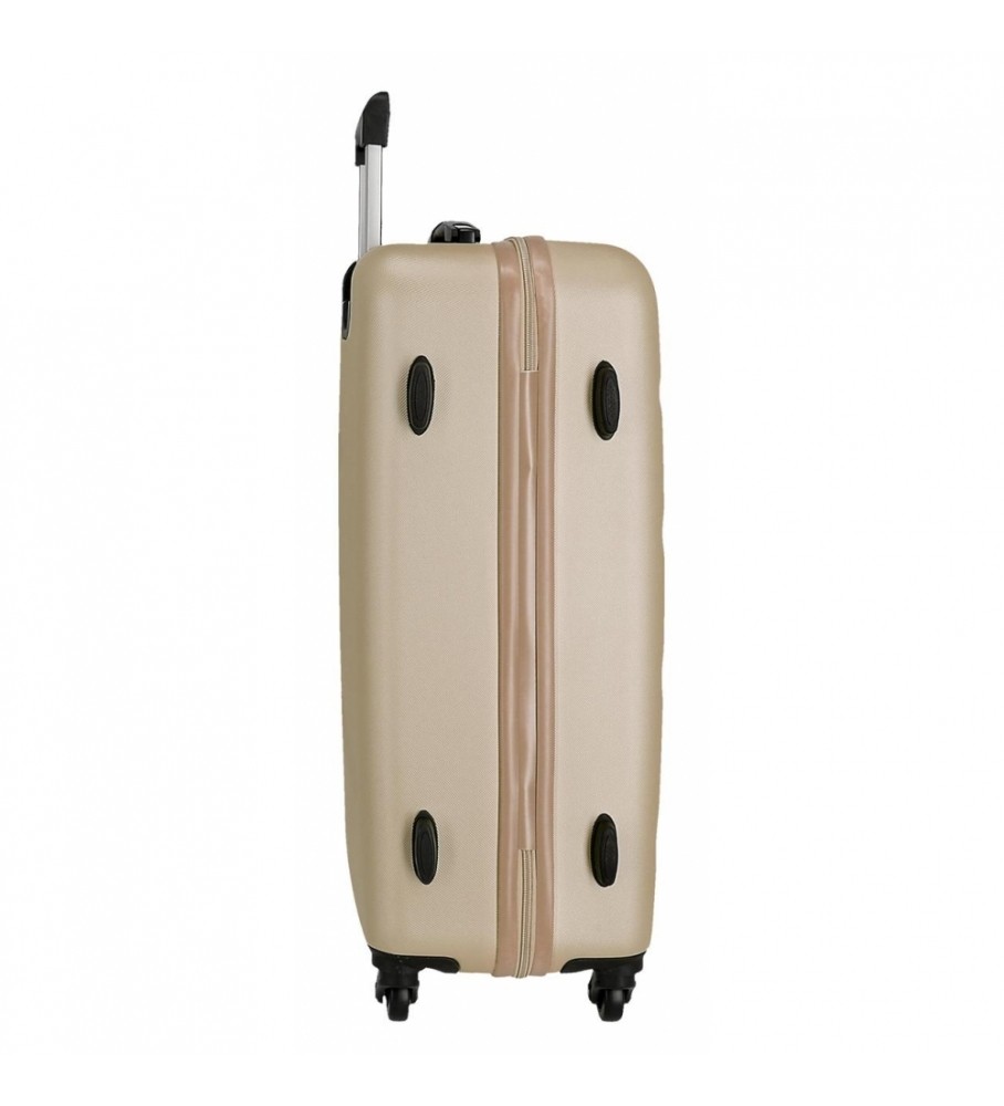 Mala rígida grande Roll Road 75cm Roll Road Flex Champagne