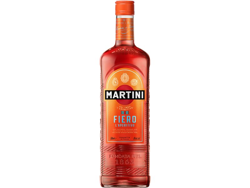 Martini Fiero 0.75 l Italienischer Wermut mit Orangengeschmack
