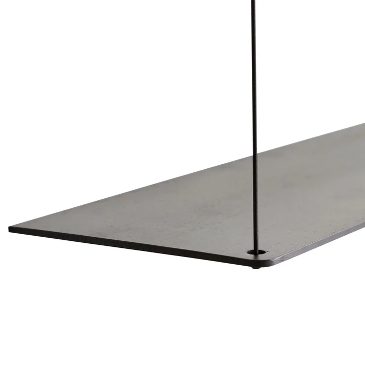 Woud - Regalbrett für Stedge Wandregal 80 cm, schwarz