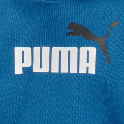 Puma - ESS 2 COL BIG LOGO HOODIE - Bleu