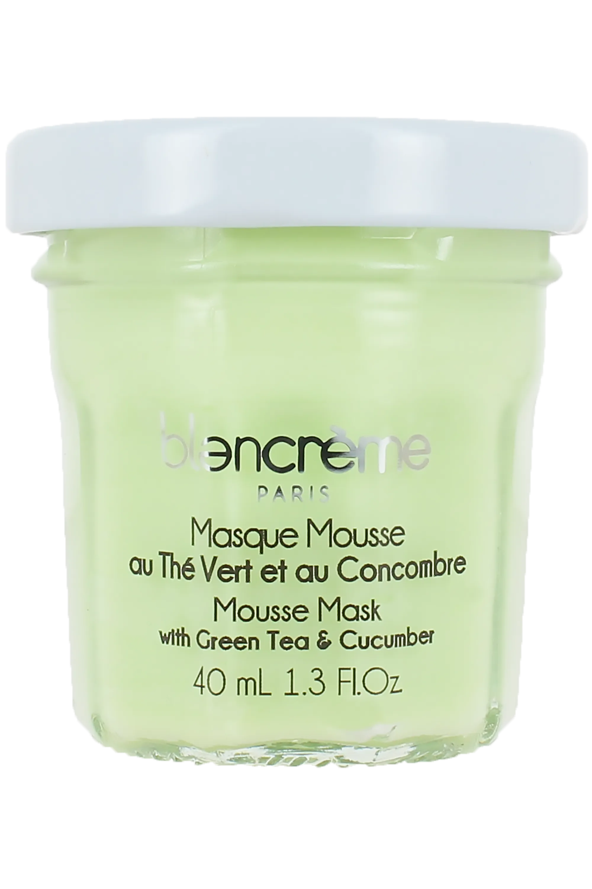 Blancrème Masque mousse thé vert et concombre-40 ml