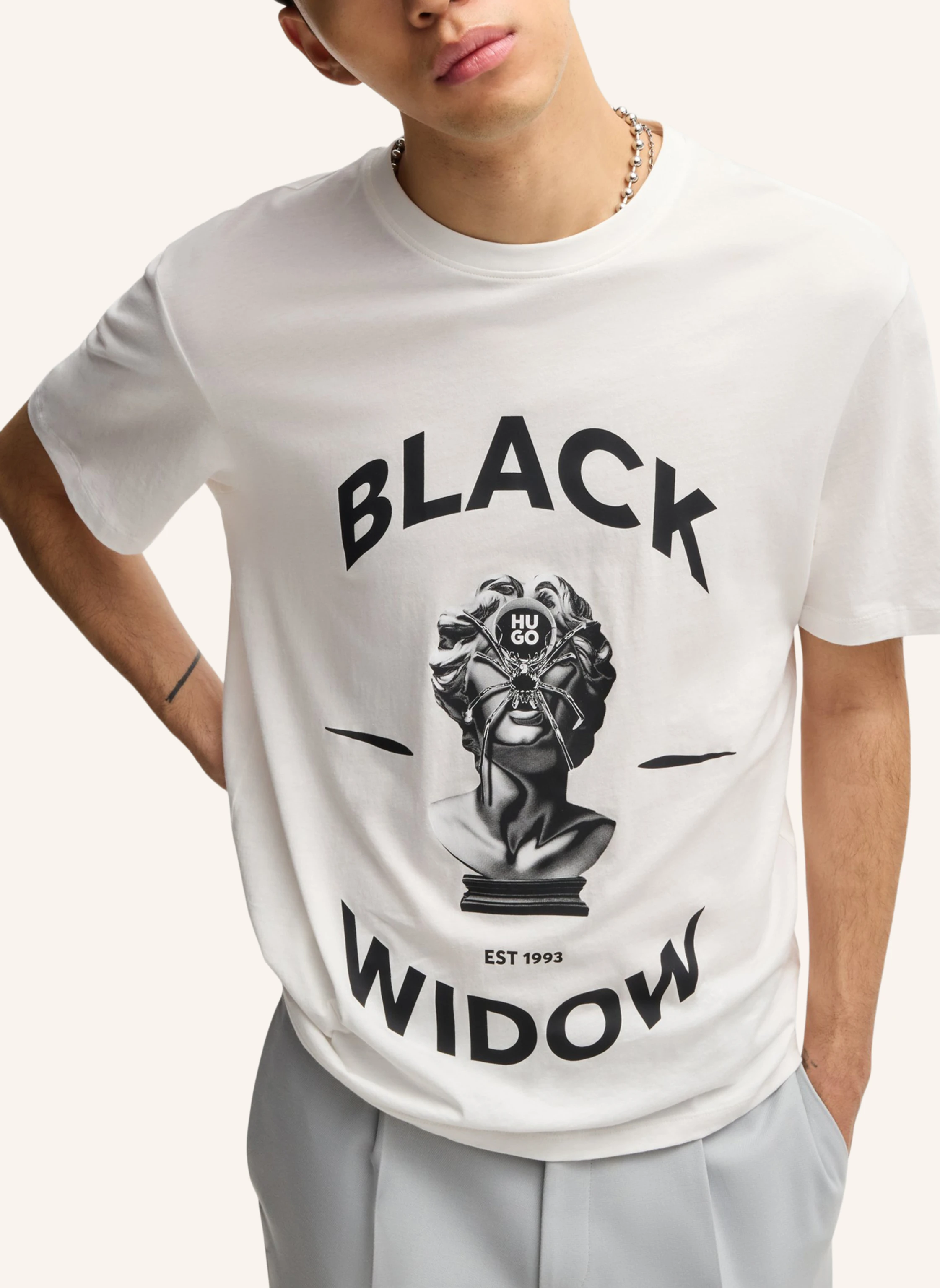 HUGO T-Shirt DOSTALGI Relaxed Fit