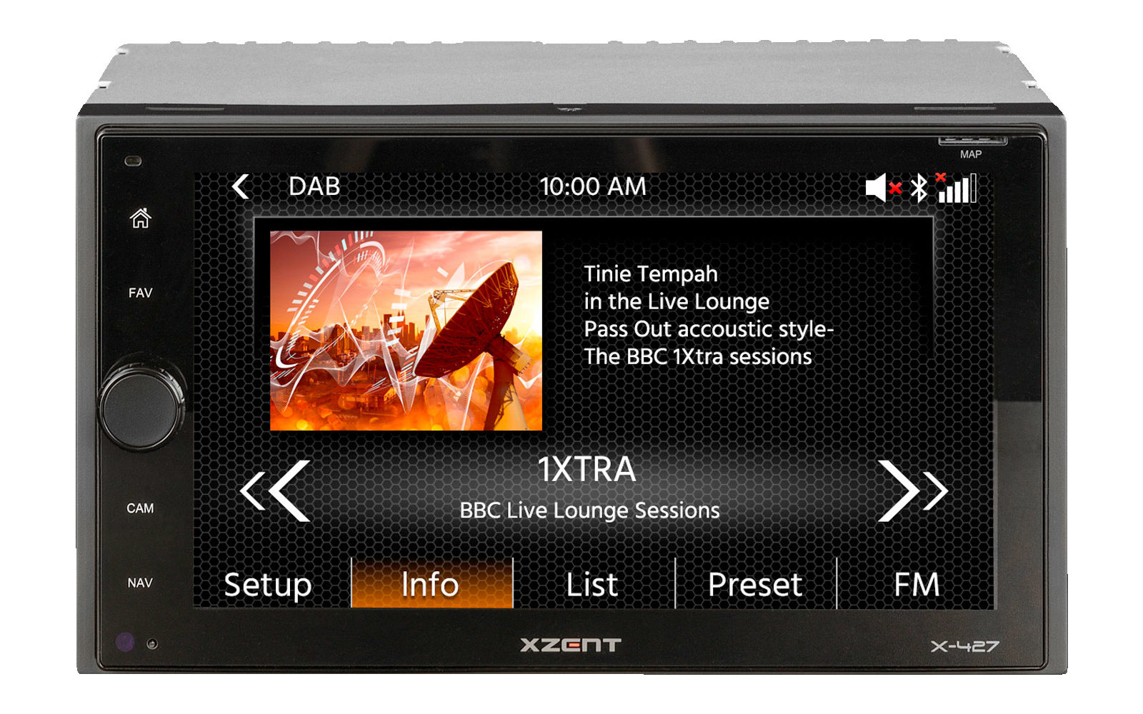 Xzent X-427 2-DIN Naviceiver Infotainmentsystem