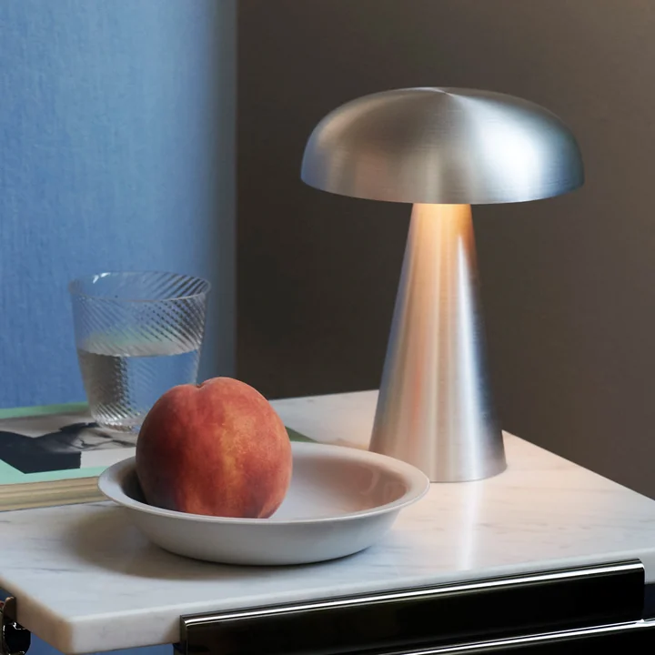 &Tradition - Como SC53 Akku-Leuchte, Aluminium